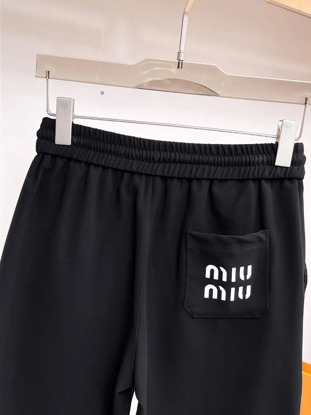 Stacked Letter Print Casual Shorts