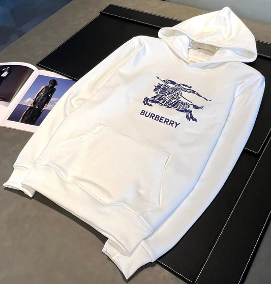 New War Horse Print Hoodie