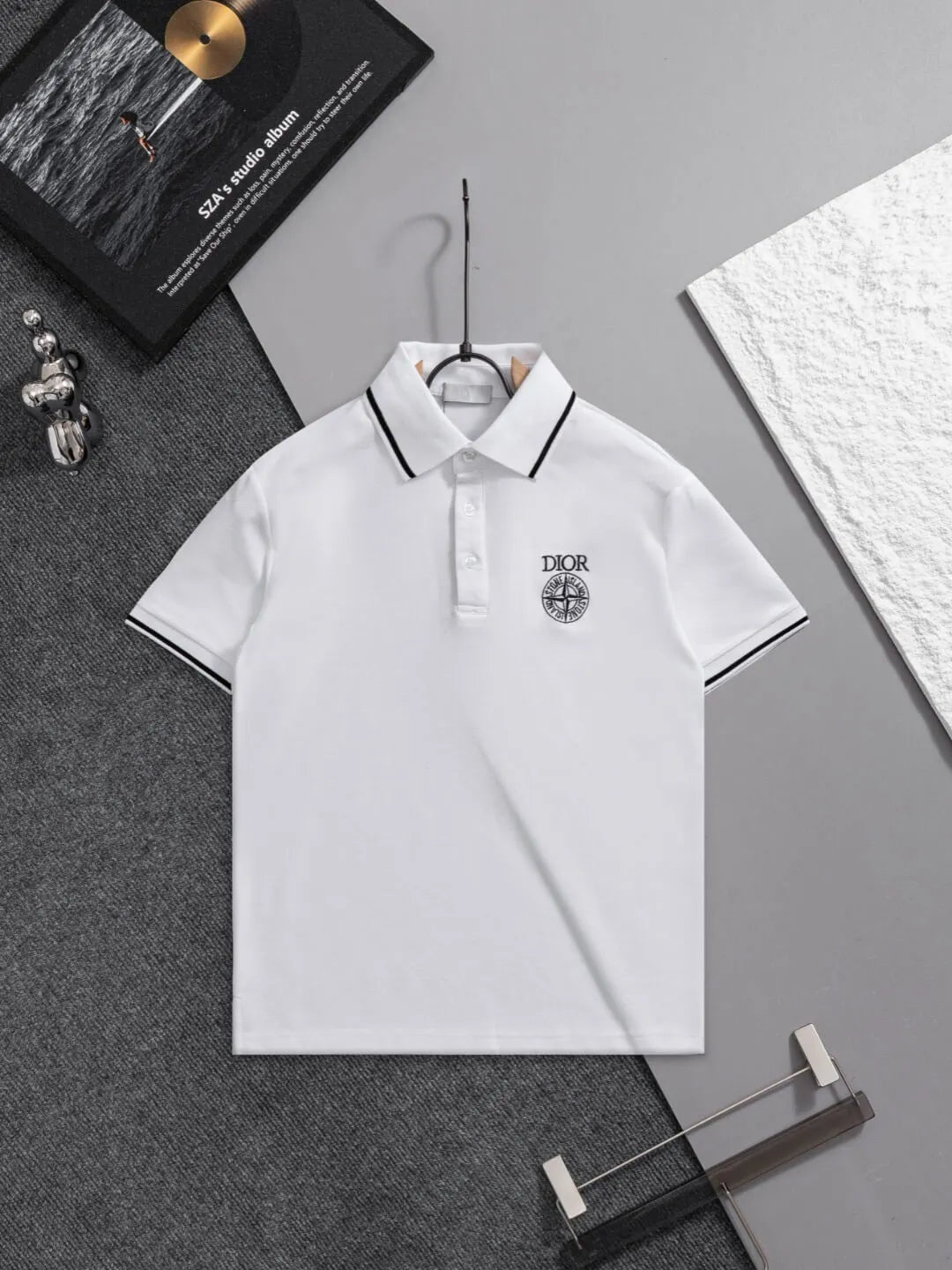 Metal Triangle Polo Shirt