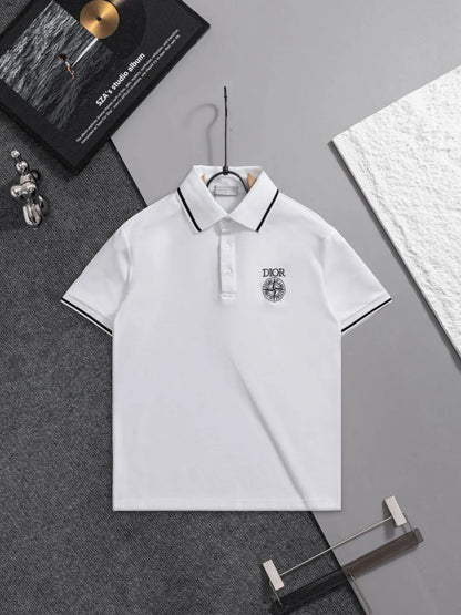 Metal Triangle Polo Shirt