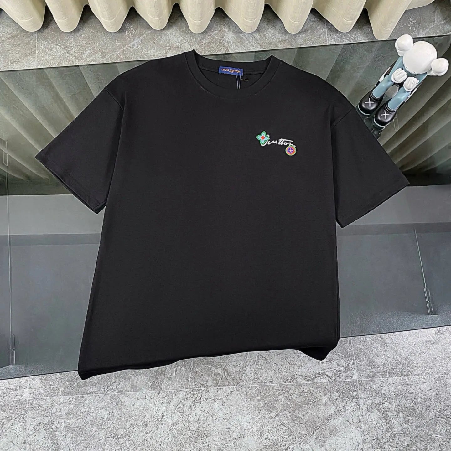 Floral Embroidery T Shirt