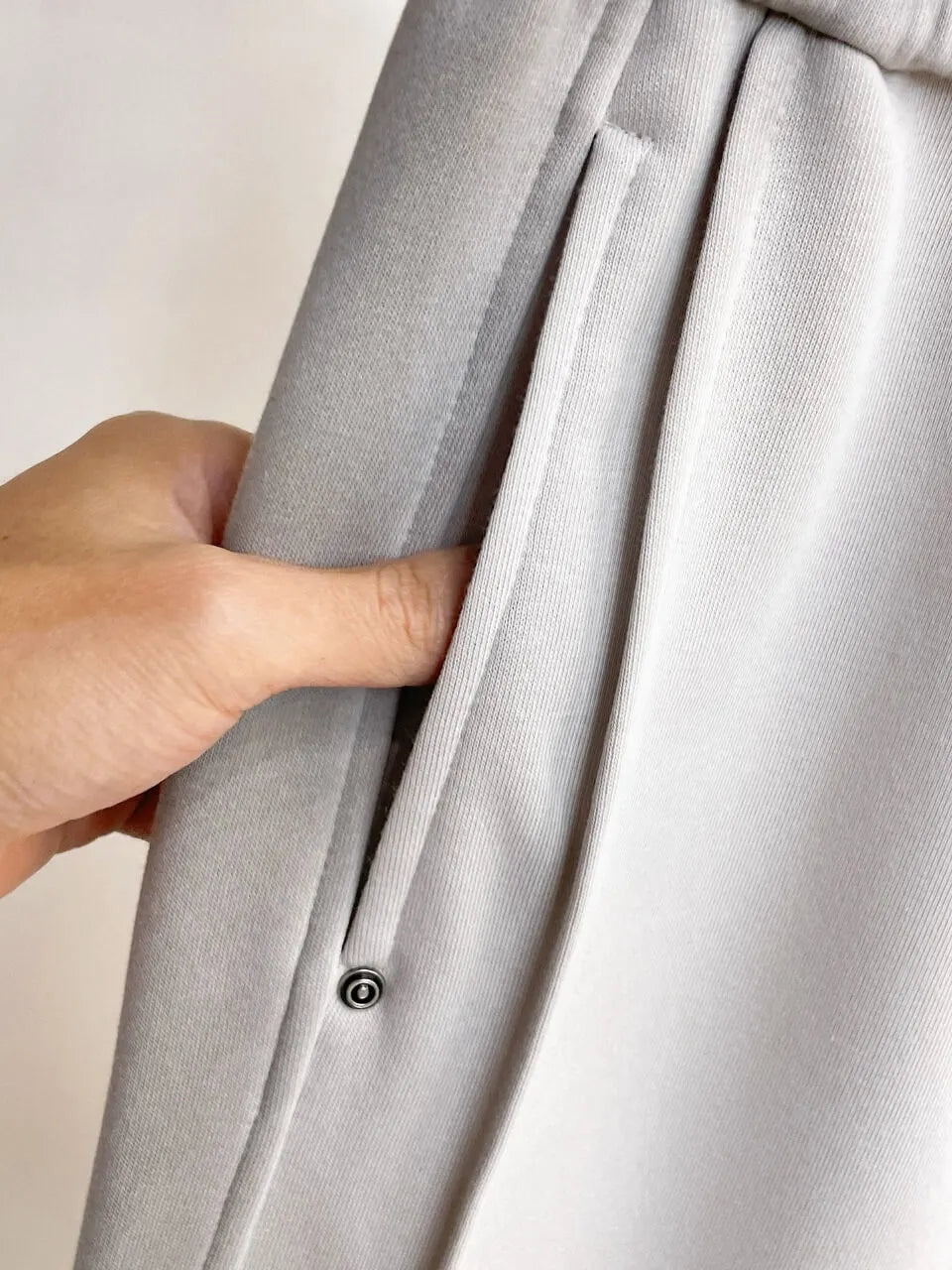 Side Repeating Print Loose‑Fit Pants