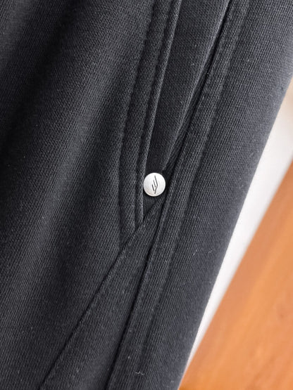 Side Circular Embroidery Pants