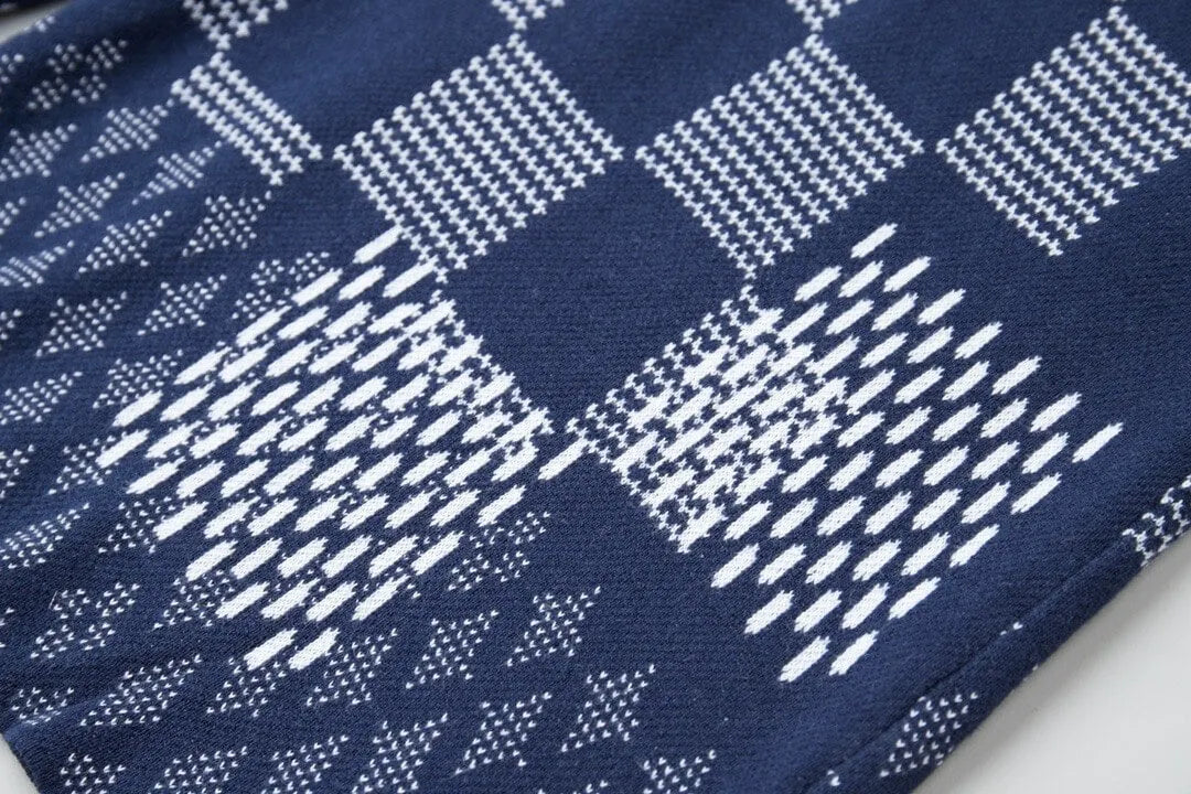Jacquard Knit Shorts