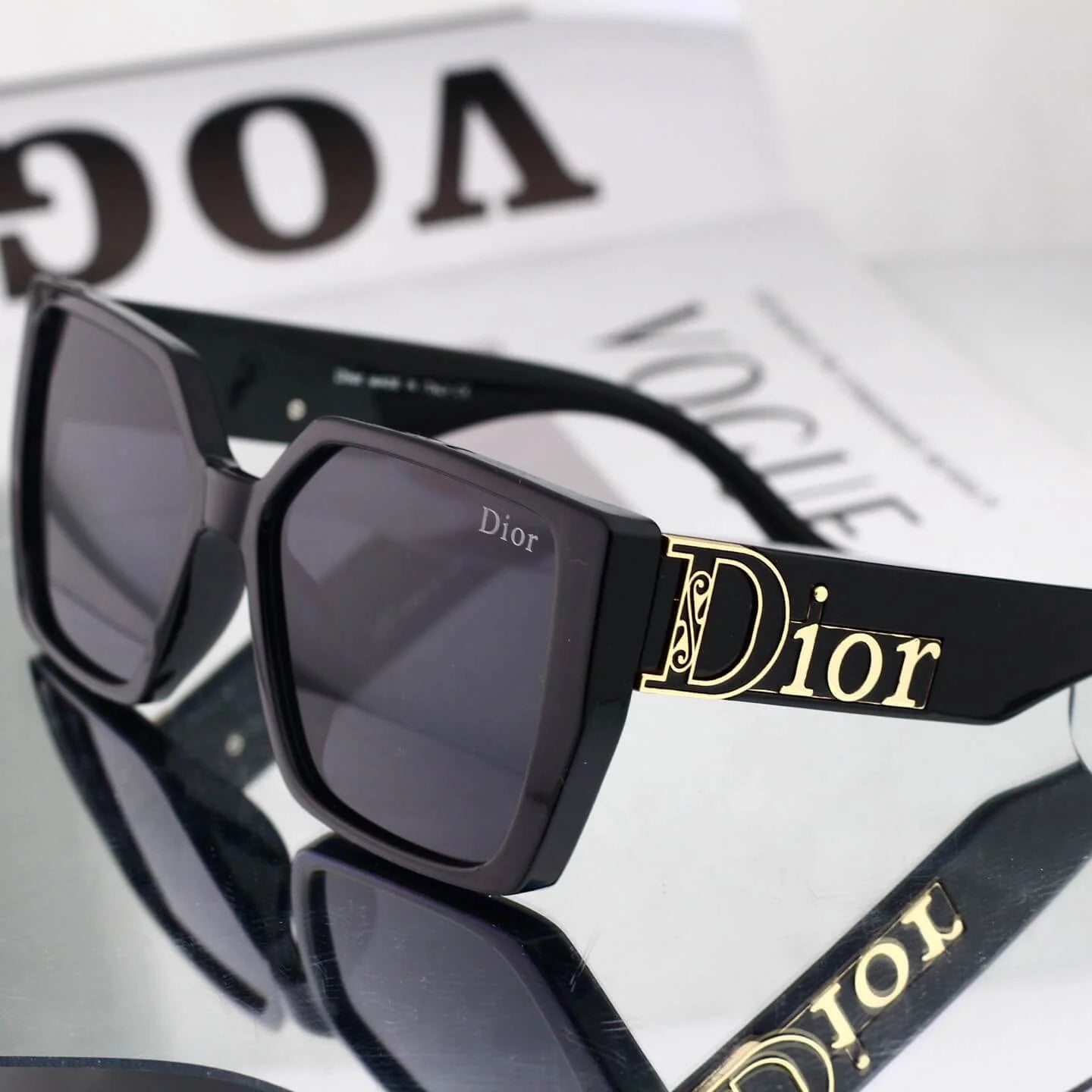 Vintage Large Frame Sunglasses
