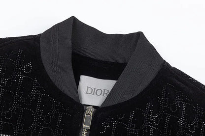Rhinestone Letter Jacket