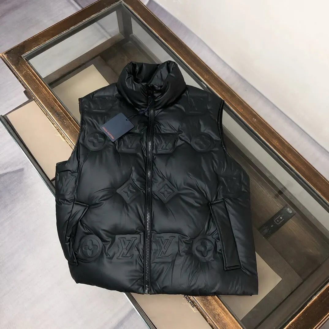 Carved Letter Down Jacket