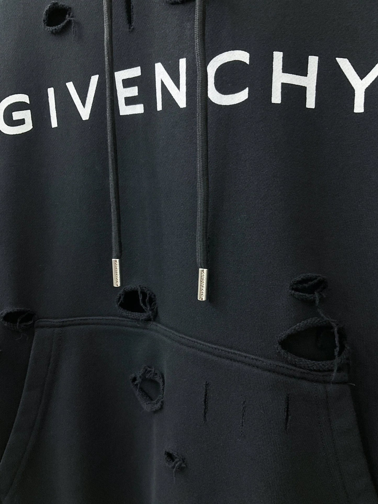 Double Layer Cut hoodie