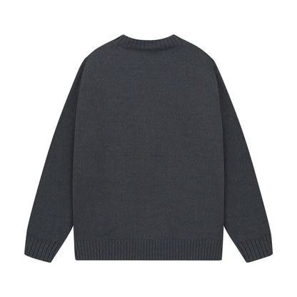 Tone‑on‑Tone Cream Sweater