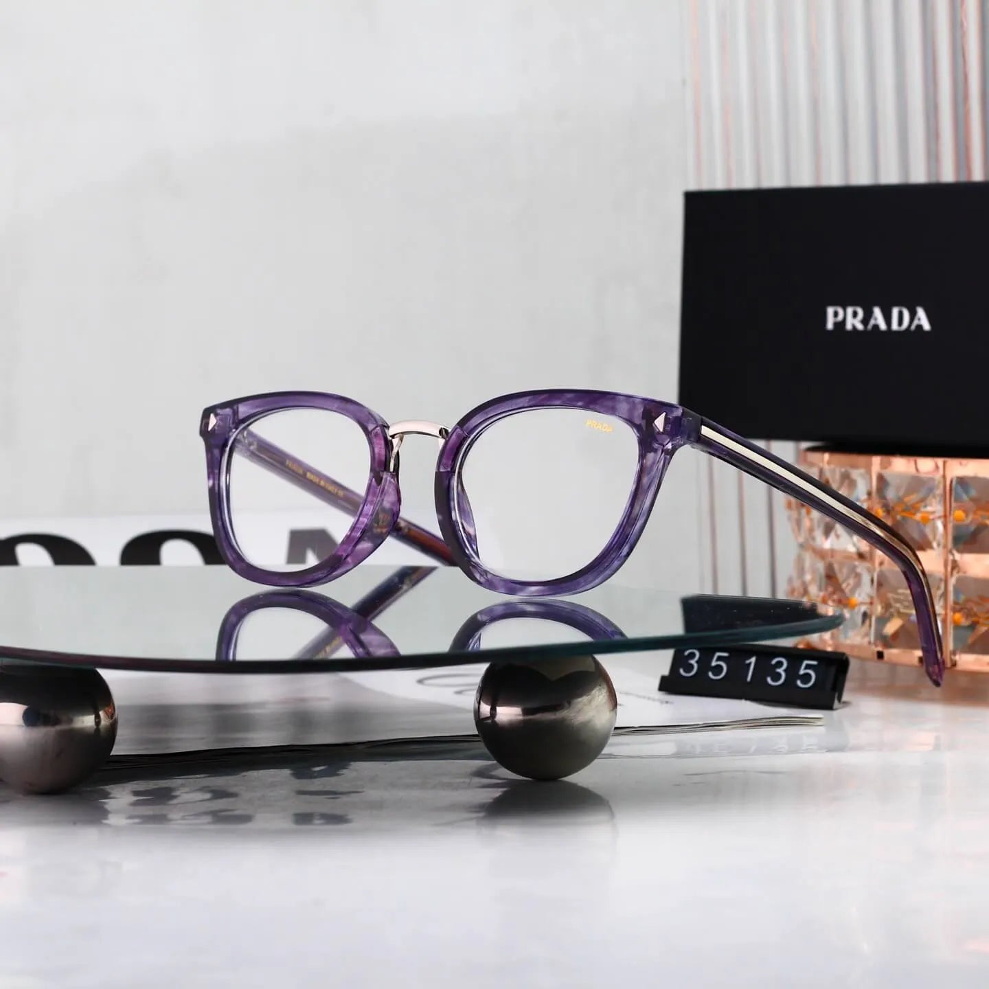Classic Cat Eye Round Frame Sunglasses