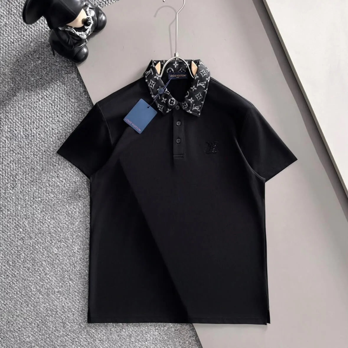 All‑Over Print Collared Polo Shirt