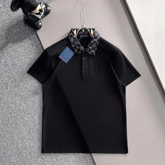 All‑Over Print Collared Polo Shirt