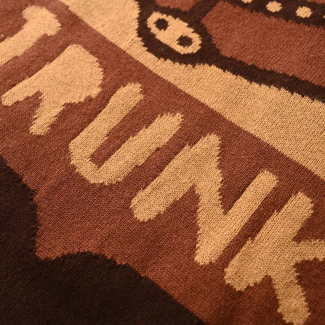 Trunk Jacquard Knit Short Sleeve T-Shirt