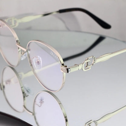 Thin Metal Round Sunglasses