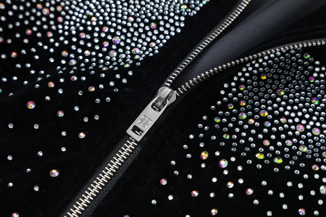 Rhinestone Square Jacket