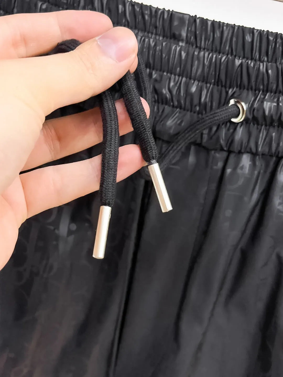 Full Jacquard Drawstring Shorts