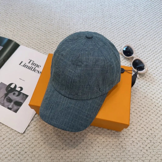 Textured Subtle Pattern Casual Baseball Cap