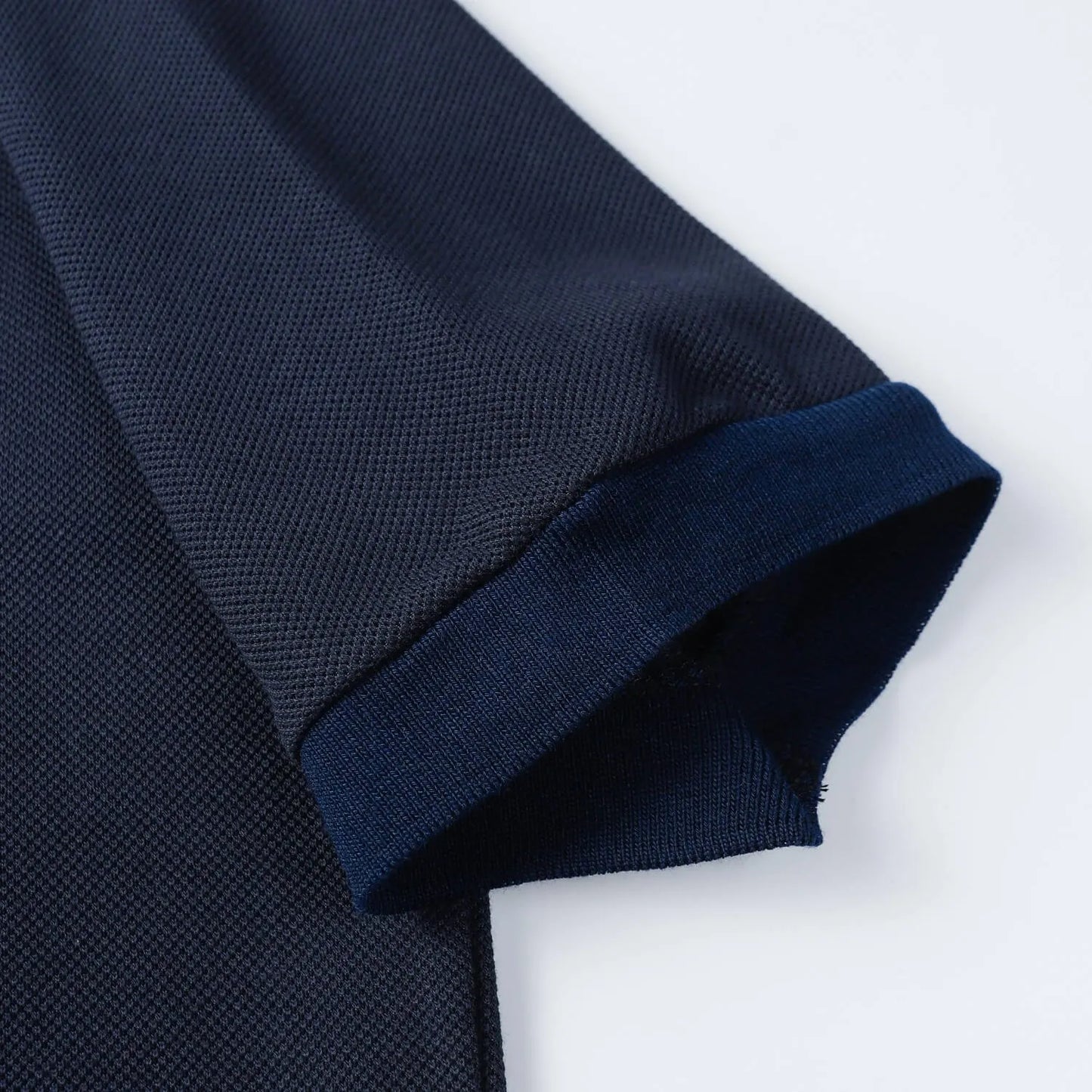 Letter‑Embroidered Polo Shirt