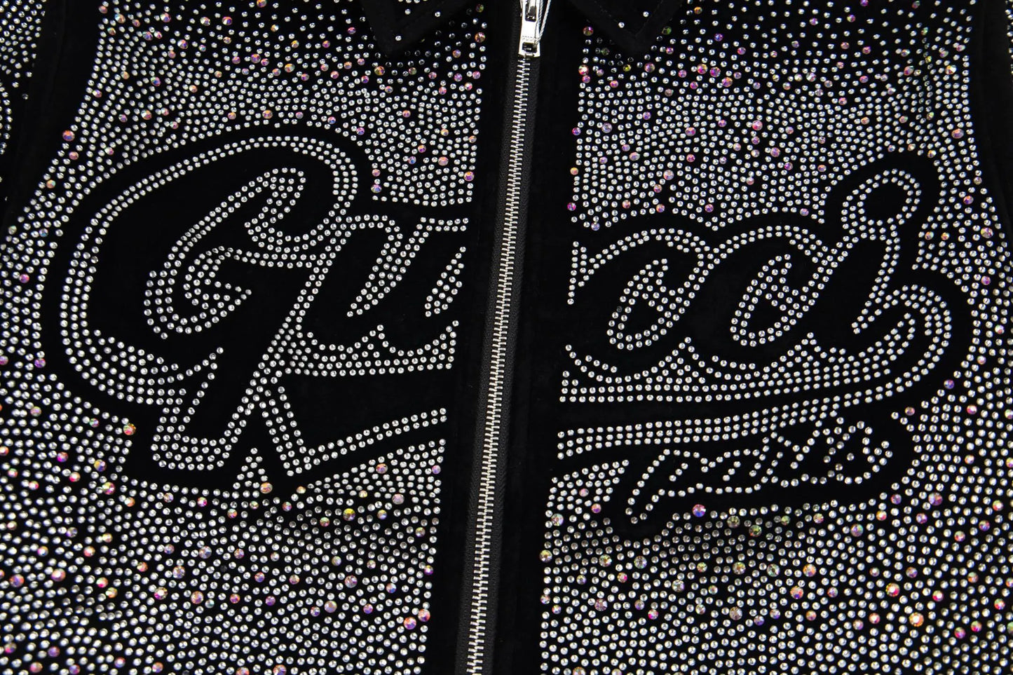 Double G Rhinestone Jacket