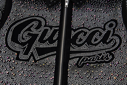 Double G Rhinestone Jacket