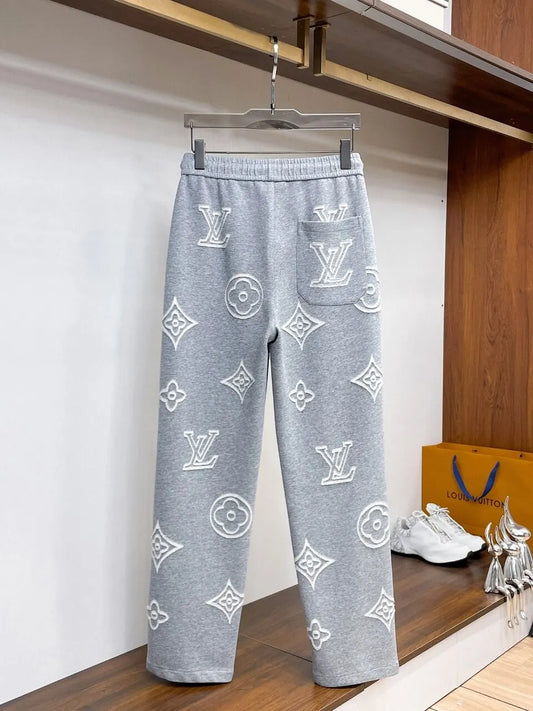 All‑Over Monogram Embroidery sweatpants