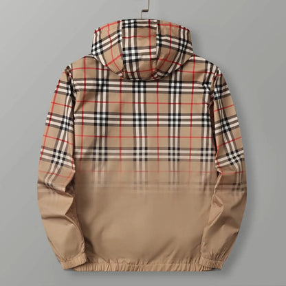 Brown Striped Jacket