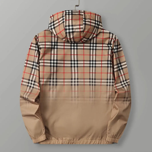 Brown Striped Jacket