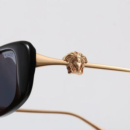 Sculptural Face Detail Sunglasses