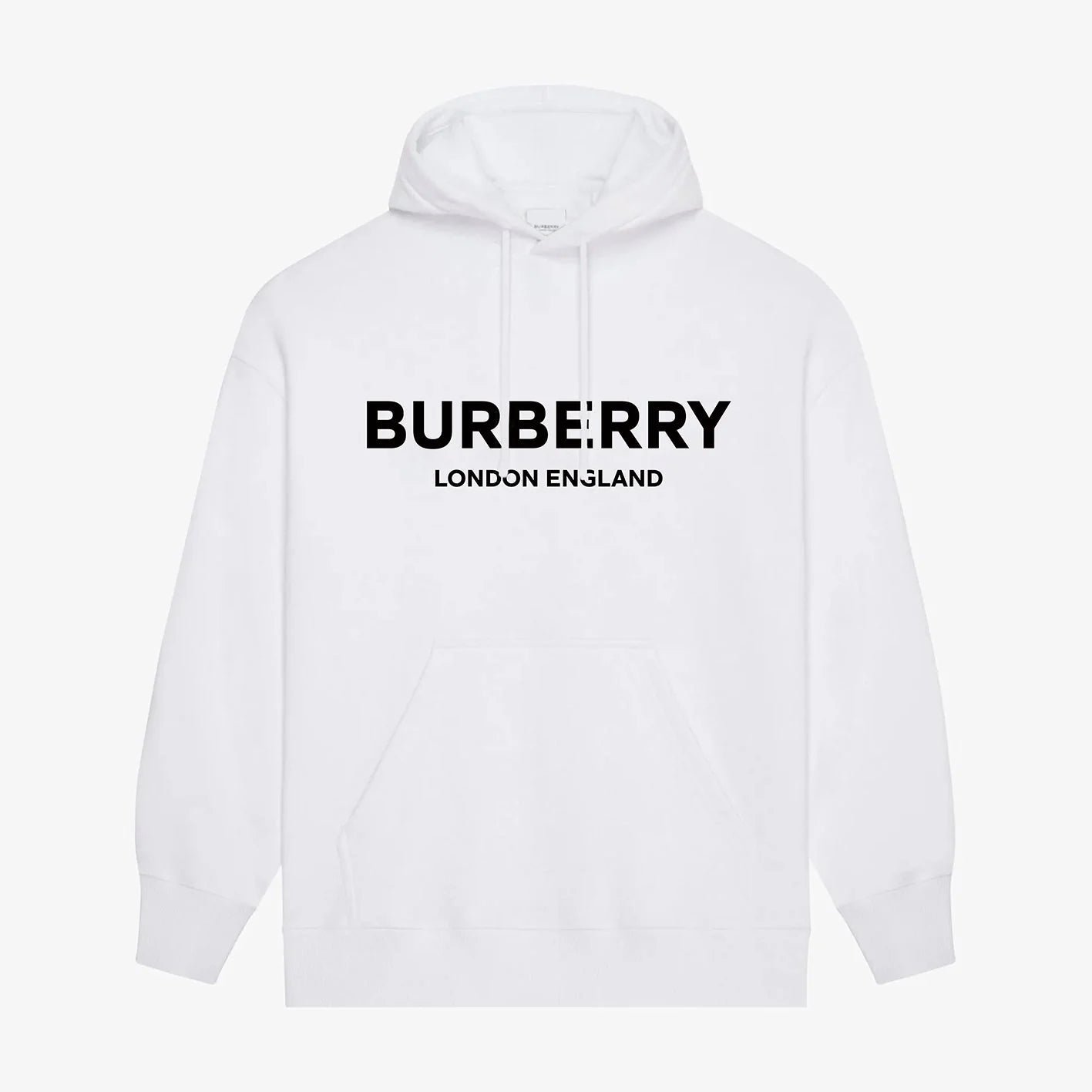 London Cotton Print Hoodie