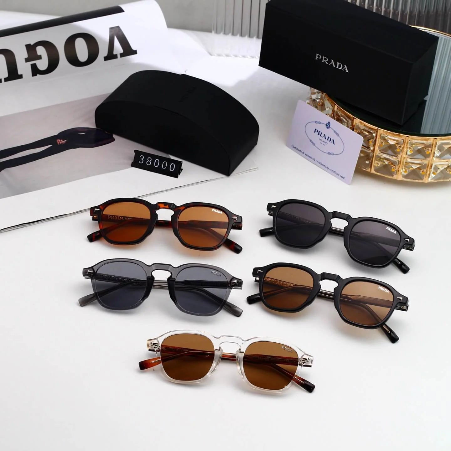 Unisex Minimalist Round Sunglasses