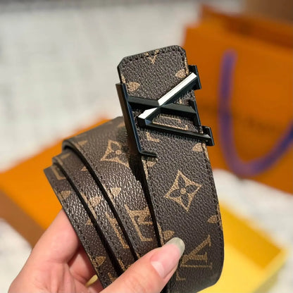 Classic Brown Presbyopia Leather Belt
