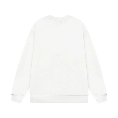 Teddy Bear Basketball Print Sweatshirt