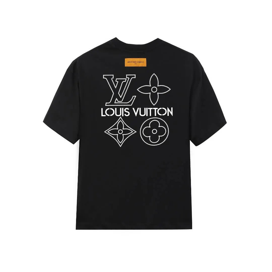 Back Rhinestone Monogram T-Shirt