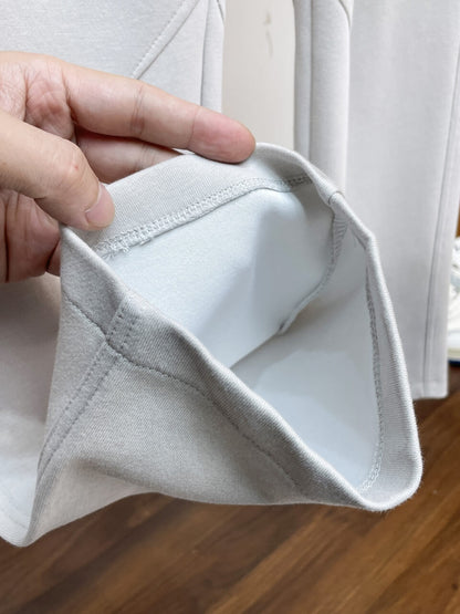 Triangle Badge Multi‑Pocket Cargo Pants