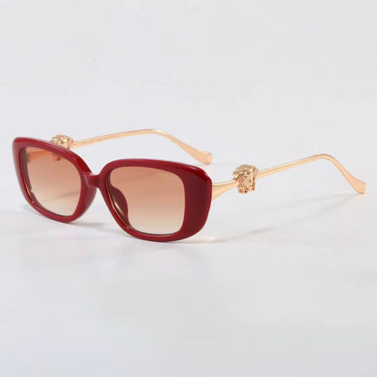 Sculptural Face Detail Sunglasses