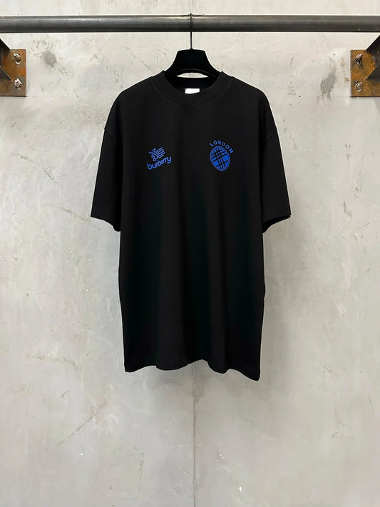 Knight Graphic Dual‑Sided Print T-Shirt