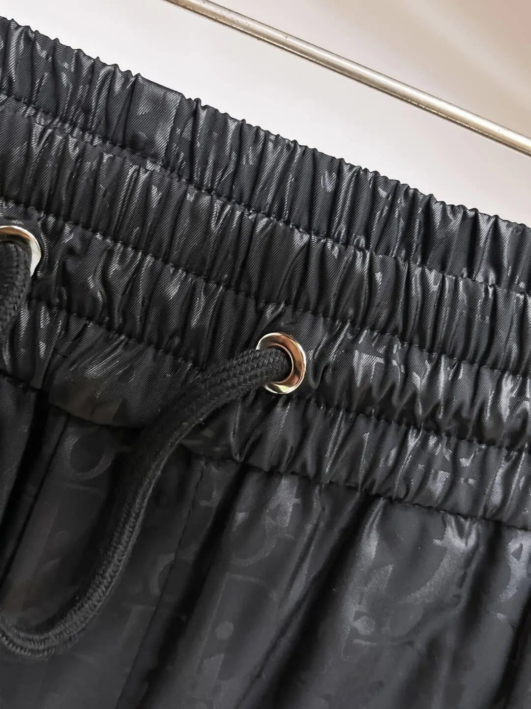 Full Jacquard Drawstring Shorts