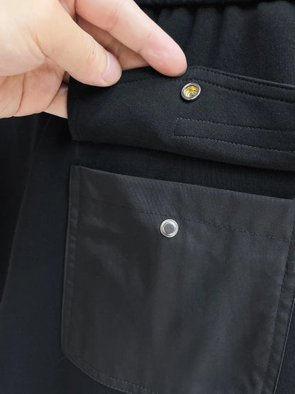 Triangle Metal Badge Jogger Pants