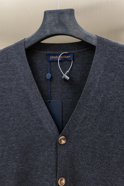 Cashmere‑Blend Knit Cardigan Jacket
