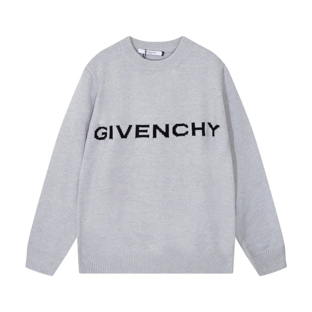 Cartoon Embroidery Red Sweater