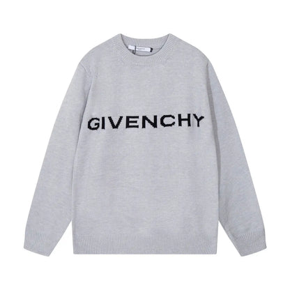 Cartoon Embroidery Red Sweater