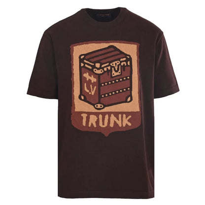 Trunk Jacquard Knit Short Sleeve T-Shirt