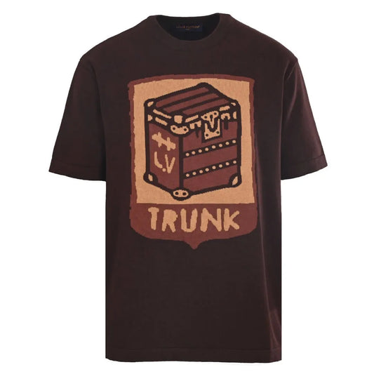 Trunk Jacquard Knit Short Sleeve T-Shirt