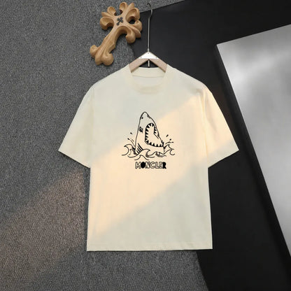 Wave Shark Graphic T‑shirt