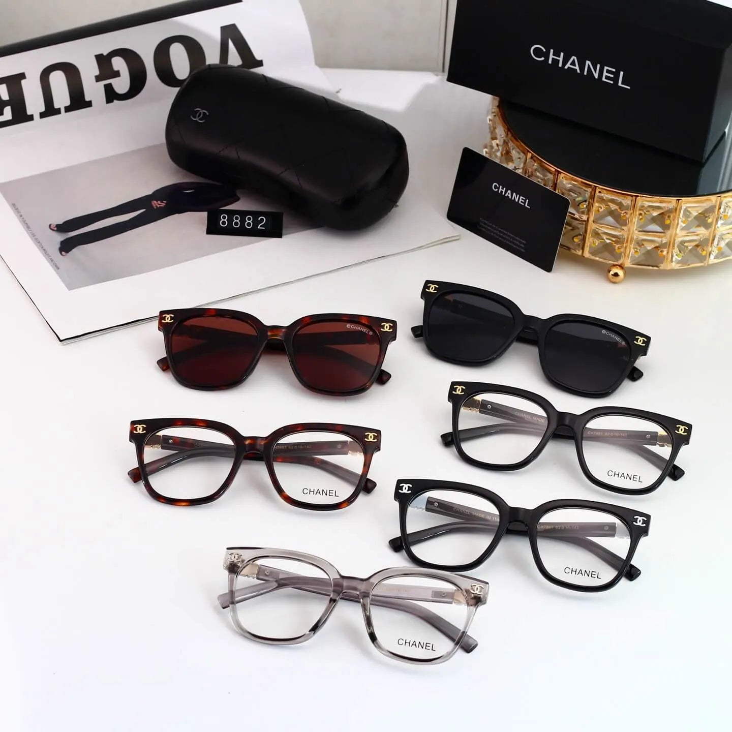 Literary Square Sunglasses