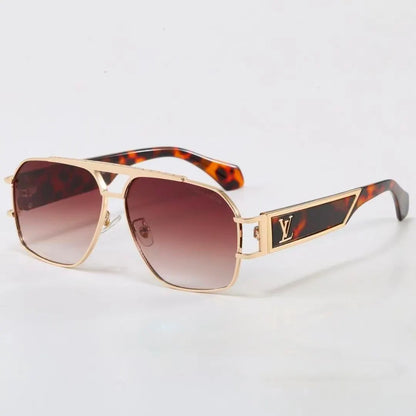 Classic Aviator Square Sunglasses