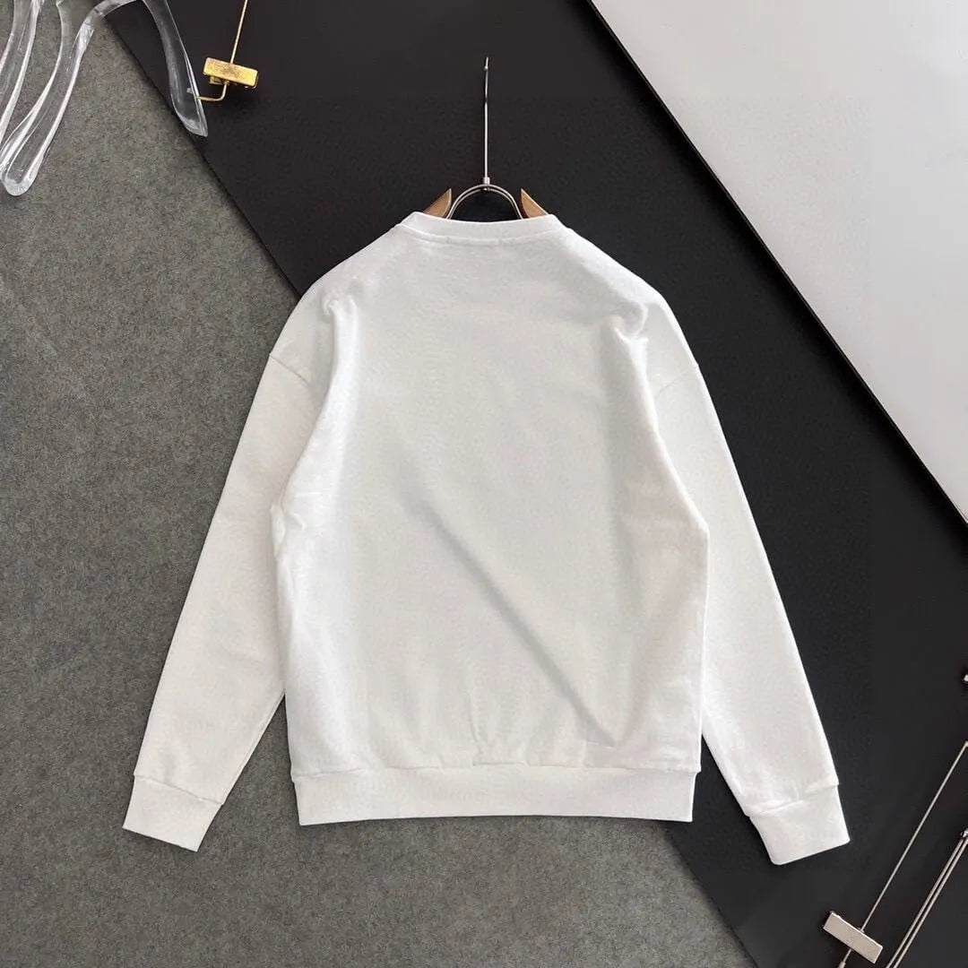 Classic Pattern Printed Sweatshirt