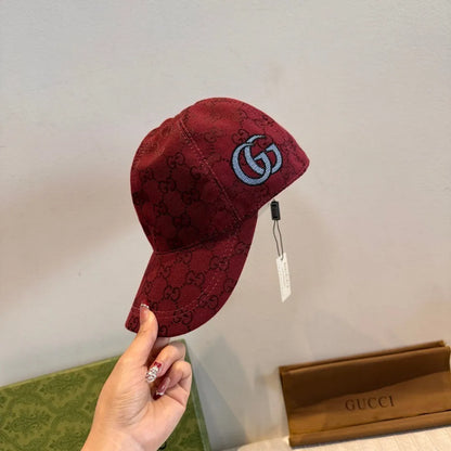 Double G Embroidered Hat