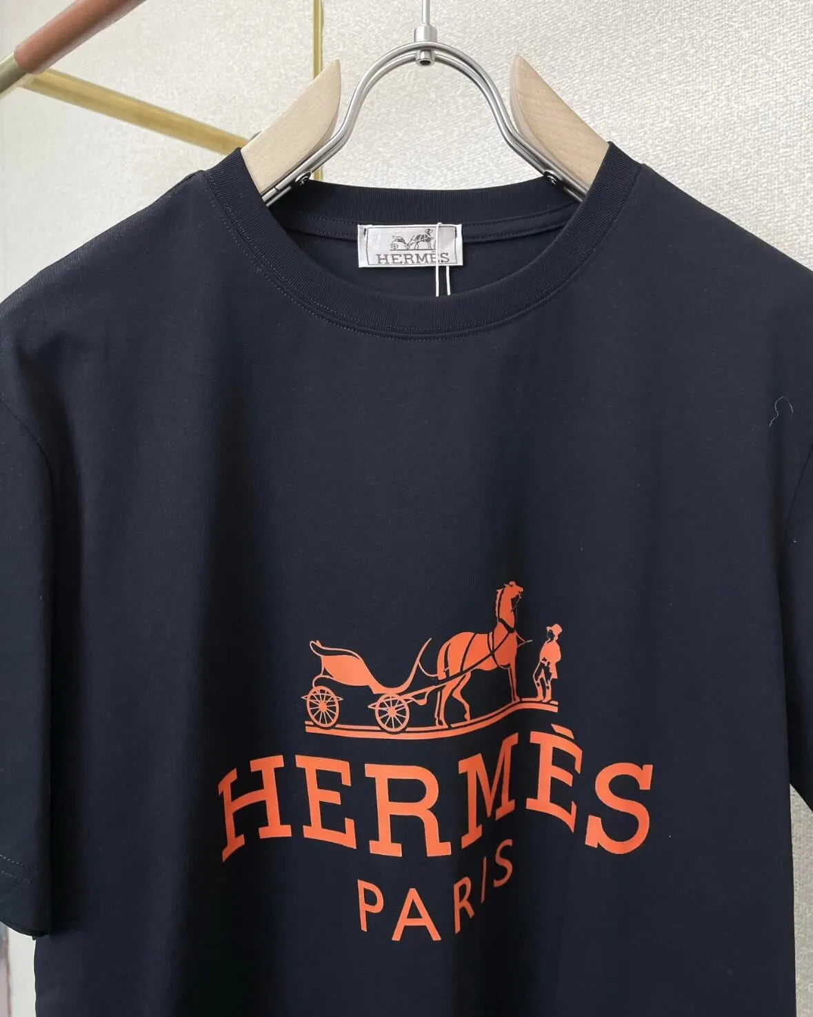 Orange Pattern Print T-Shirt