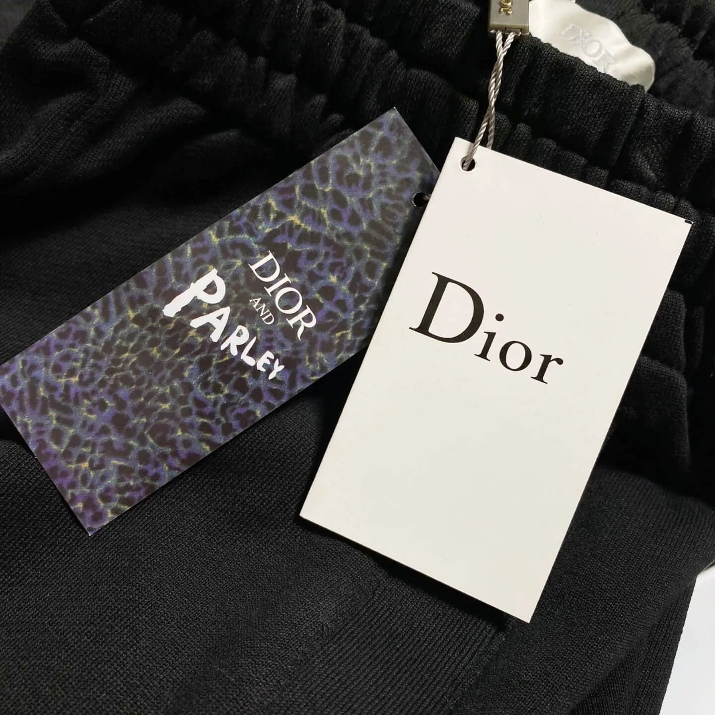 Letter Embroidery Straight Sweat Pants